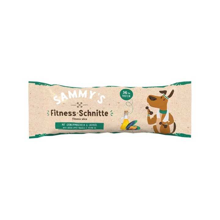 Sammy´s Fitness-Schnitte mit Grünlippmuscheln 4 Riegel