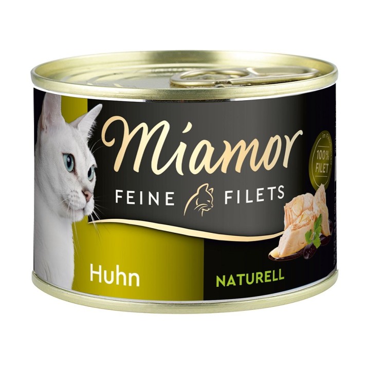 Miamor Feine Filets Naturell Huhn 12x156g