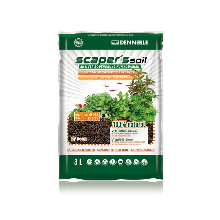 Dennerle Bodengrund Scaper's Soil 8l