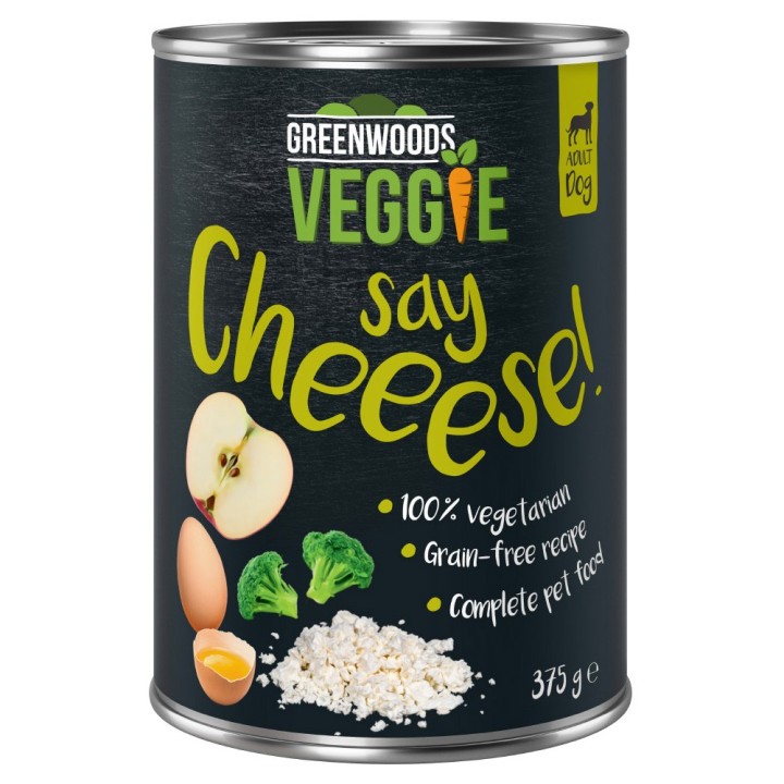 Greenwoods Veggie mit körnigem Frischkäse, Ei, Apfel und Brokkoli 6 x 375 g