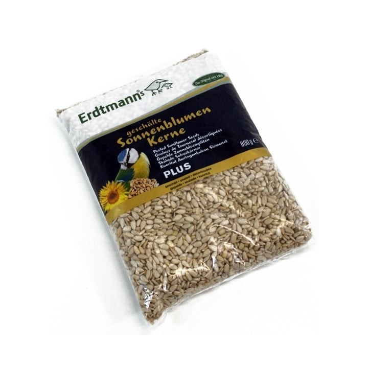 Erdtmann's geschälte Sonnenblumenkerne Plus 800g