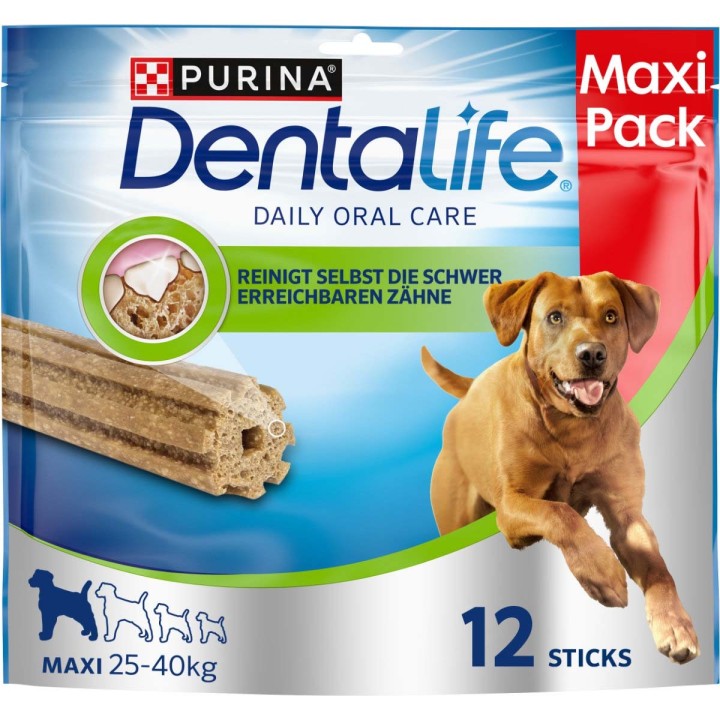 Purina DentaLife Tägliche Zahnpflege-Snacks für große Hunde Maxipack 426g