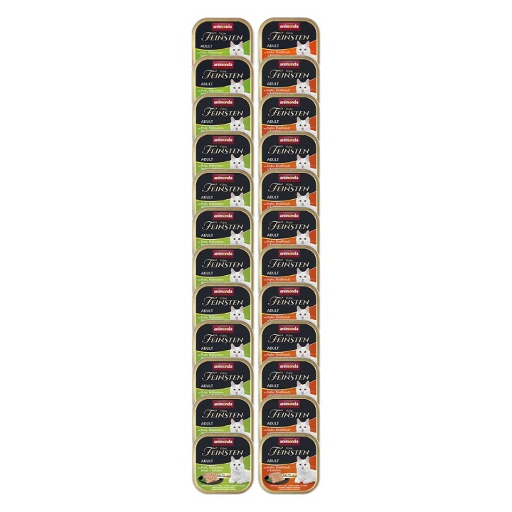 animonda vom Feinsten Adult Schlemmerkern Mixpaket 24x100g