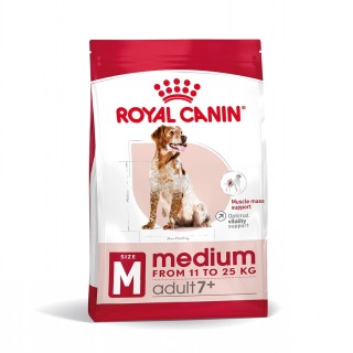ROYAL CANIN MEDIUM Adult 7+ Trockenfutter für ältere mittelgroße Hunde 4kg