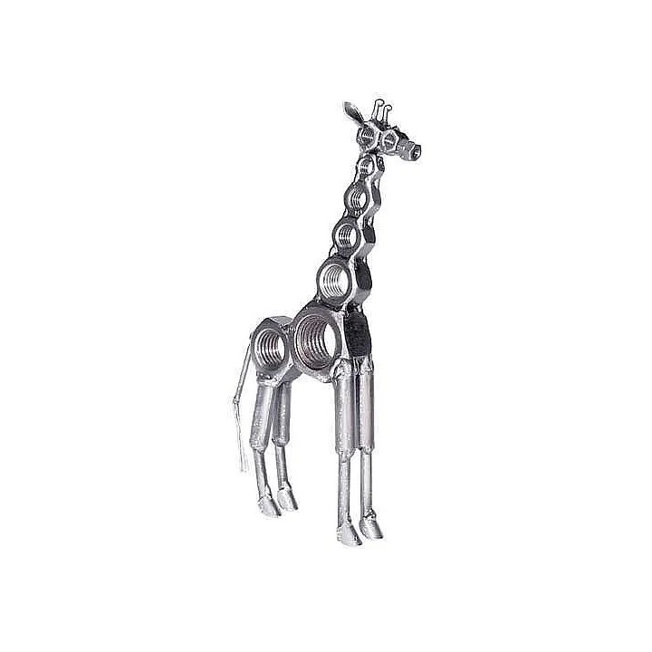 Original Hinz und Kunst Metalltier - Giraffe