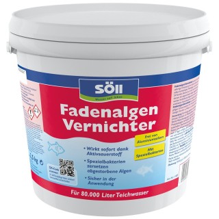 Söll Fadenalgenvernichter mit Spezialbakterien 2,5 kg