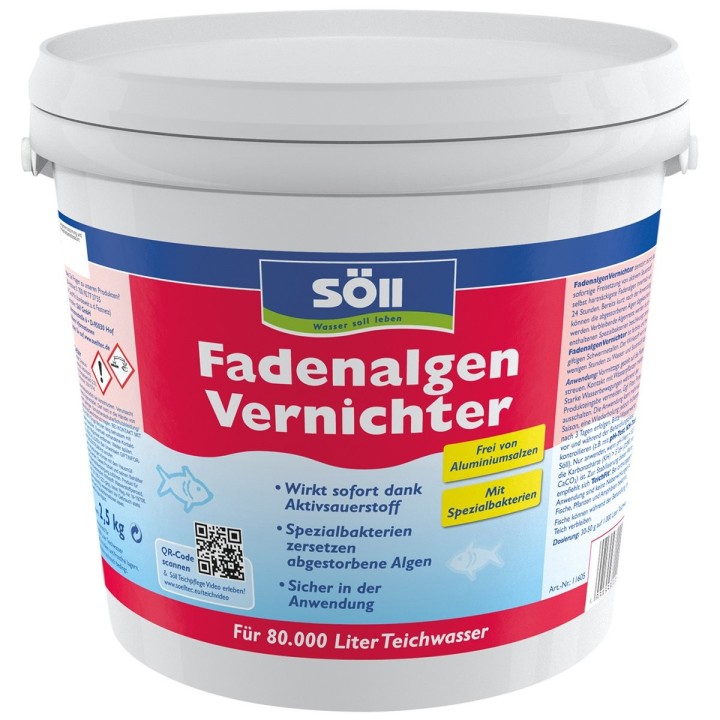 Söll Fadenalgenvernichter mit Spezialbakterien 2,5 kg