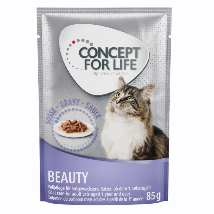 Sparpaket Concept for Life 48 x 85 g -  Beauty in Soße