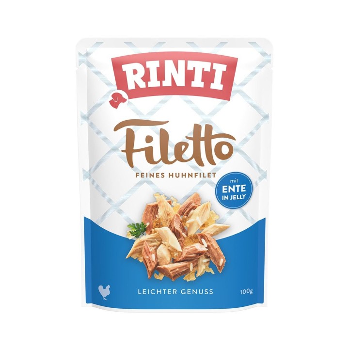 Rinti Filetto Huhn & Ente in Jelly 24x100g