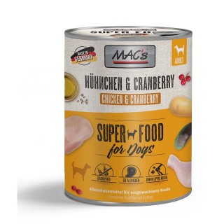 MAC's Dog Hühnchen und Cranberry 12x800g