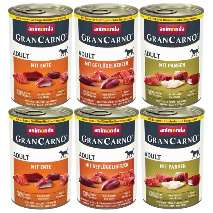 animonda GranCarno Adult Deftige Variation 6x400g