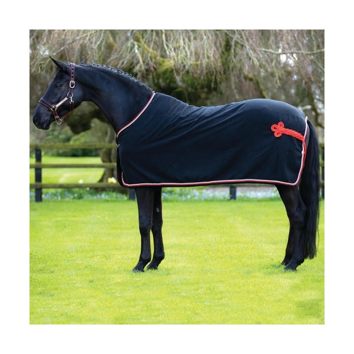 Horseware Rambo Show Rug  - Black with Tan, Orange&Black