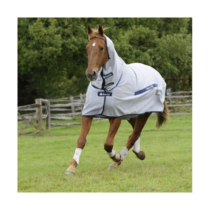 Bucas Buzz-Off Full Neck PONY - silver