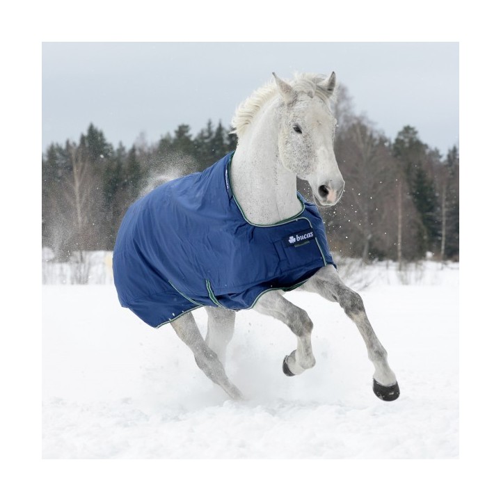 Bucas Smartex Turnout Extra Big Neck 300g - blue