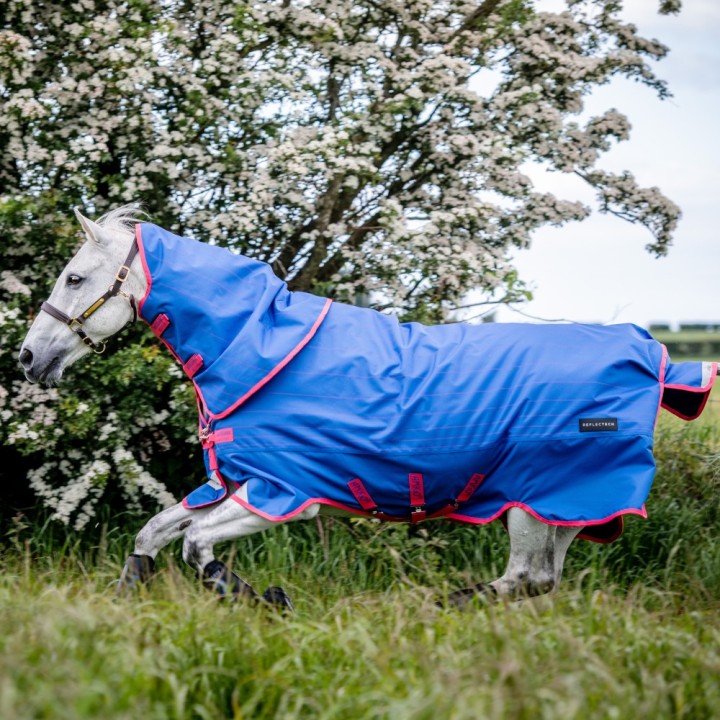 Horseware Amigo Bravo 12 Reflectech Plus Medium 250g - Blue/Reflective