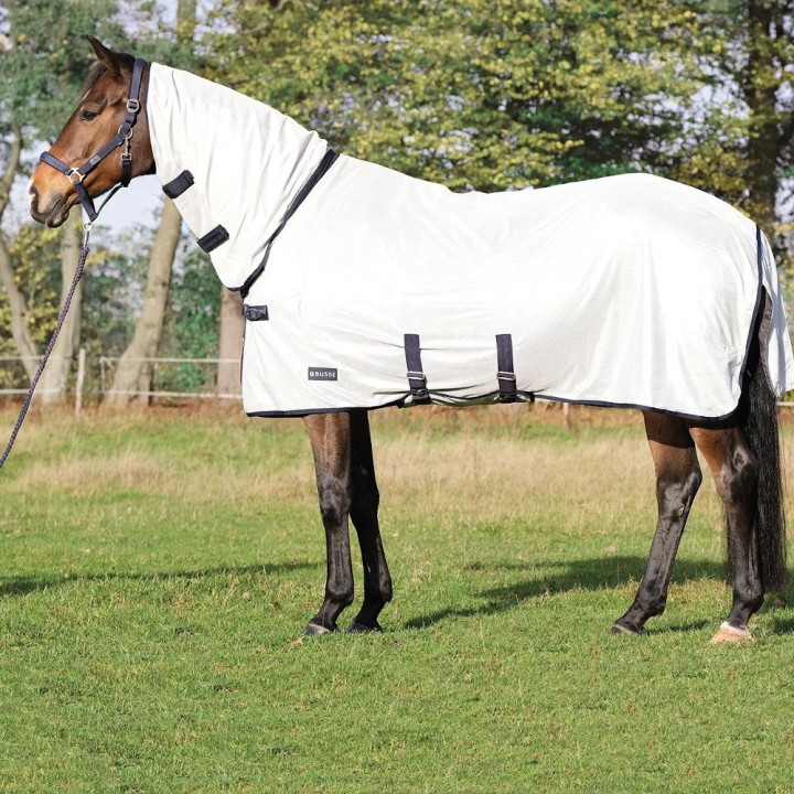 Busse Outdoor-Fliegendecke Superb - Silber (Navy)