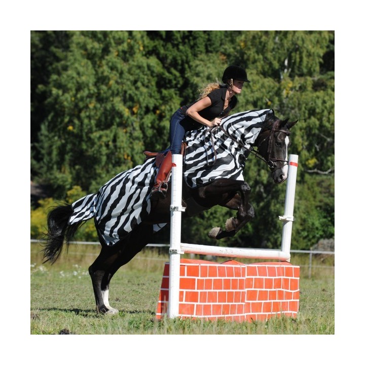 Bucas Buzz-Off Riding - zebra