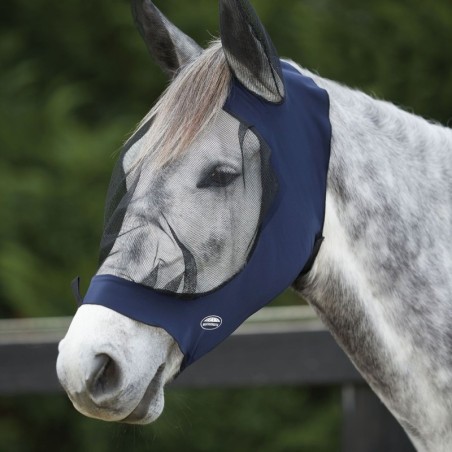 Weatherbeeta Deluxe Stretch Fliegenmaske mit Ohrenschutz
