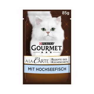 GOURMET A la Carte Hochseefisch, Reis & Gemüse 26x85g