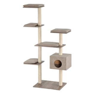 Kratzbaum Cosy Sanremodekor-Kissen sand