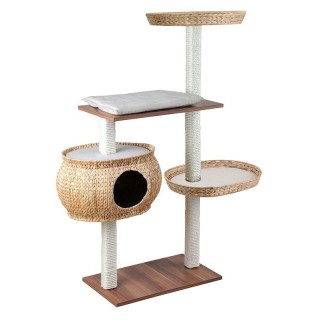 Kletterbaum Cosy, Walnussdekor