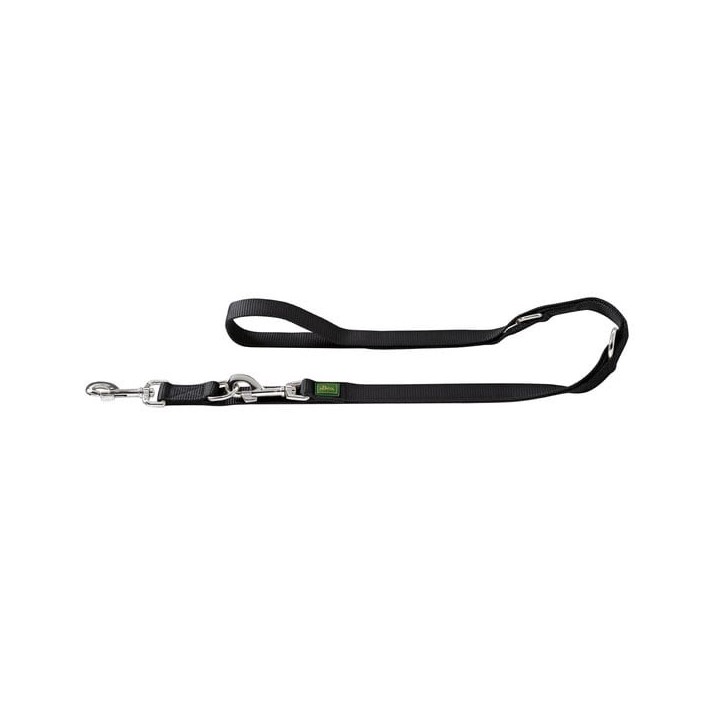 Hunter verstellbare Führleine Schwarz 10/200