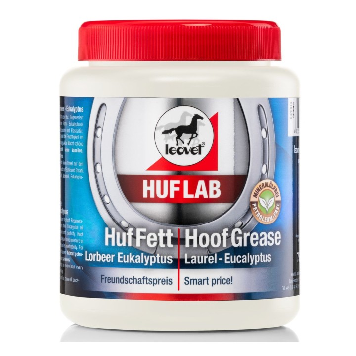 Leovet Huflab Huf Fett Lorbeer   Eukalyptus 750 ml