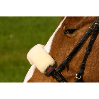 CHRIST Nasenschoner  Lammfell  mit Klett
