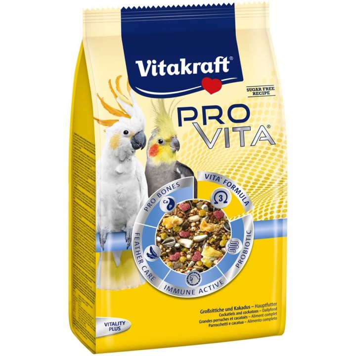 Vitakraft Vogelfutter Pro Vita Großsittich 750g