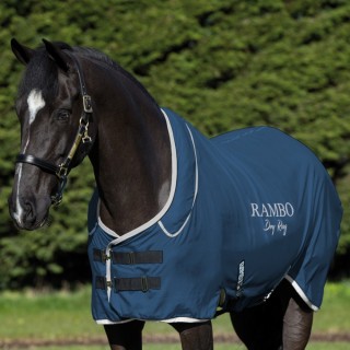 Horseware Rambo Dry Rug Supreme - Navy/Silver