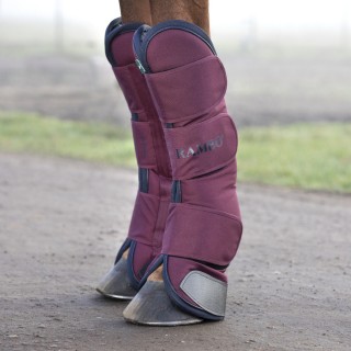 Horseware Rambo Travel Boots - Burgundy