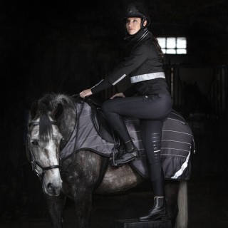 Horseware Amigo Competition Sheet Reflectech - Grey/Black