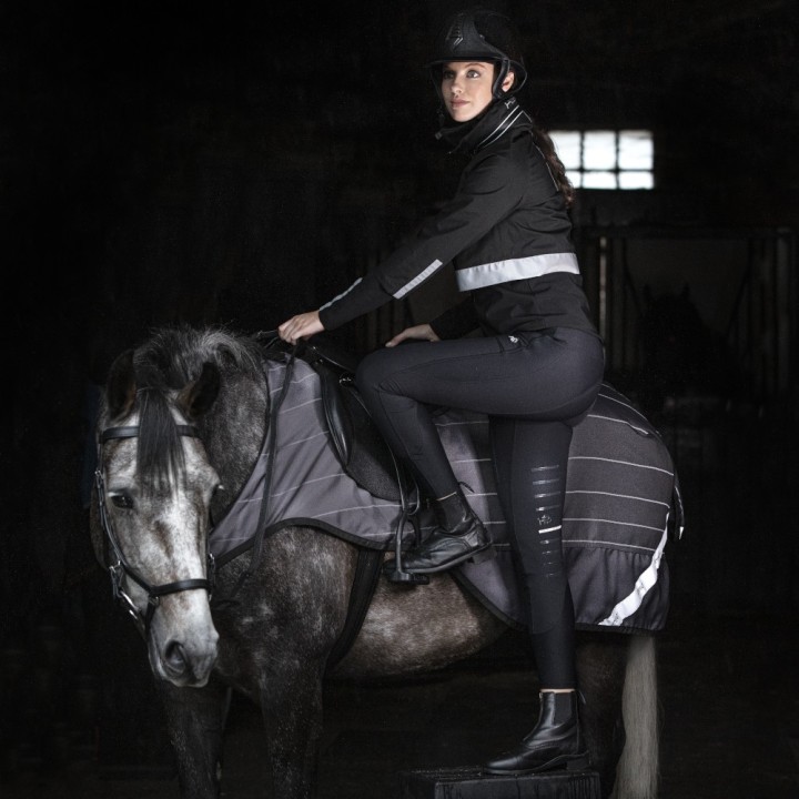 Horseware Amigo Competition Sheet Reflectech - Grey/Black