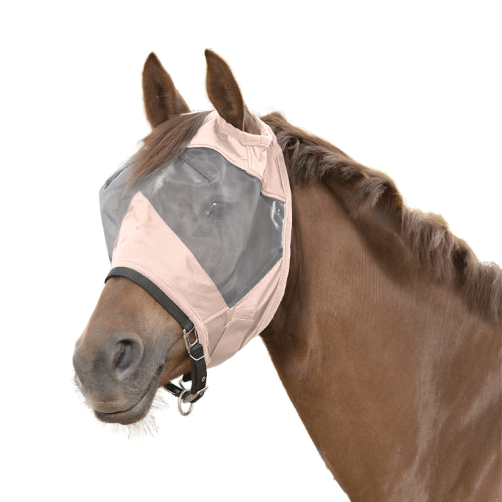 Waldhausen Fliegenmaske Premium ohne Ohrenschutz - hellrosa