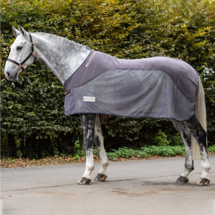 Waldhausen Comfort Fleece-Fliegendecke - grau