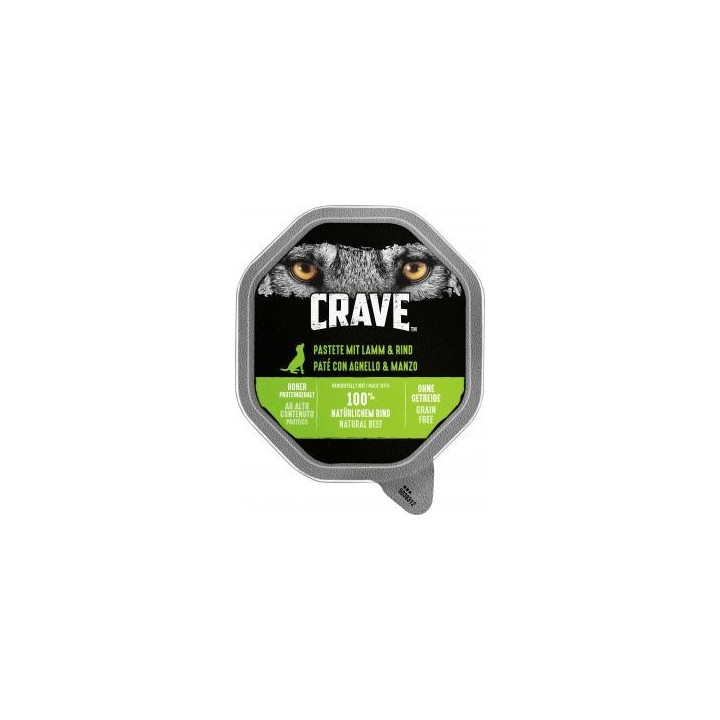 Crave Hund Adult Pastete Lamm & Rind