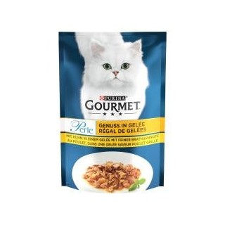 Purina Gourmet Perle Genuss in Gelee mit Huhn