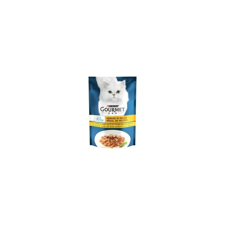 Purina Gourmet Perle Genuss in Gelee mit Huhn