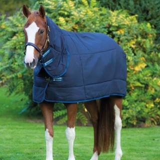 Horseware Underblanket Plus 300g - navy (mit festem Halsteil)
