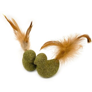 Aumüller Silvervine Dentalspielzeug Vögelchen - 2er Set