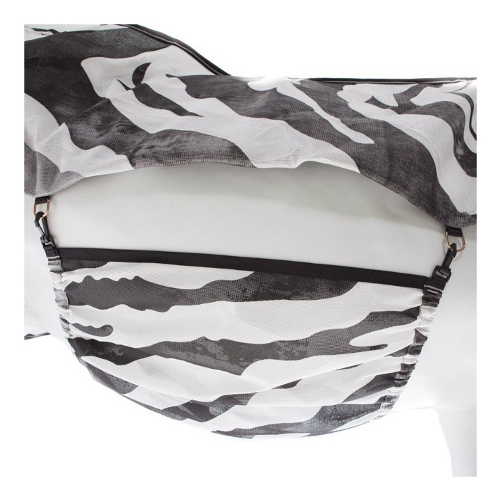 Bucas Buzz-Off Belly Pad - zebra - Bauchlatz