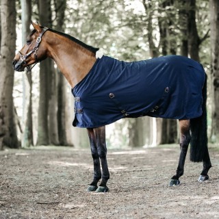 Kentucky Horsewear Cotton Sheet - navy 0g
