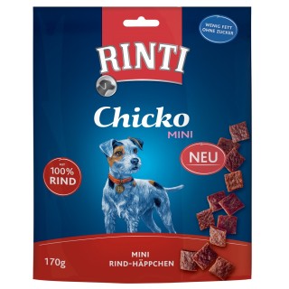 RINTI Chicko Mini - Sparpaket: Rind 4 x 170 g
