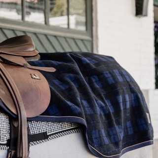Kentucky Horsewear Ausreitdecke Heavy Fleece - kariert