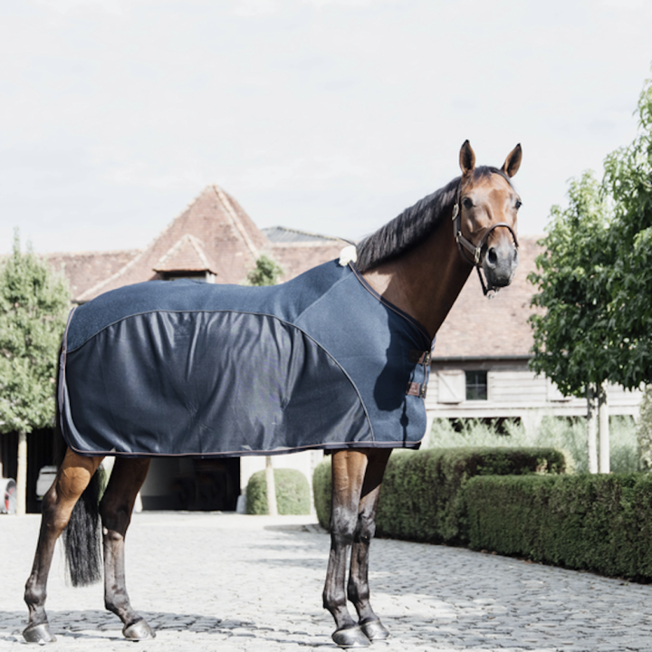 Kentucky Horsewear Mesh Combo Cooler Sheet - navy