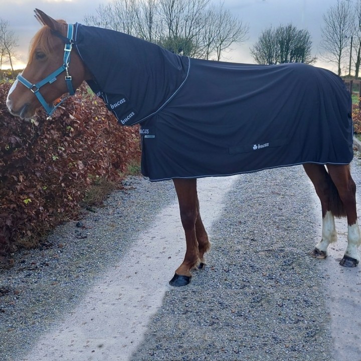 Bucas Power Cooler & Neck - Black/Silver