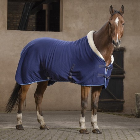 Equithème Riding World Komfort-Decke - marineblau