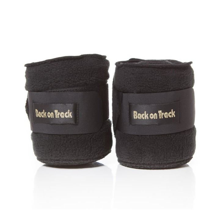 Back on Track Fleecebandagen - schwarz