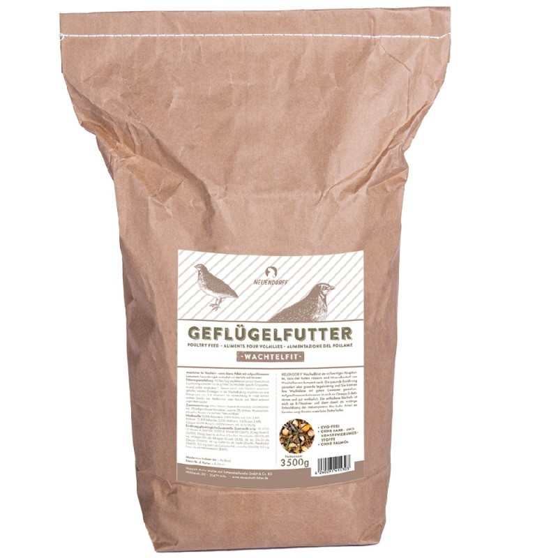 Neuendorff Premium Hobby Wachtelfit - 3,5 kg