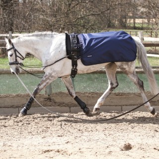 Busse Longierdecke Rain 50g - Navy